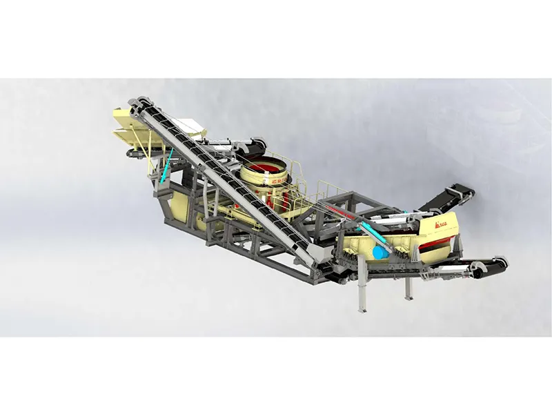 LDMKHRY400R Модульная дробильная станция5