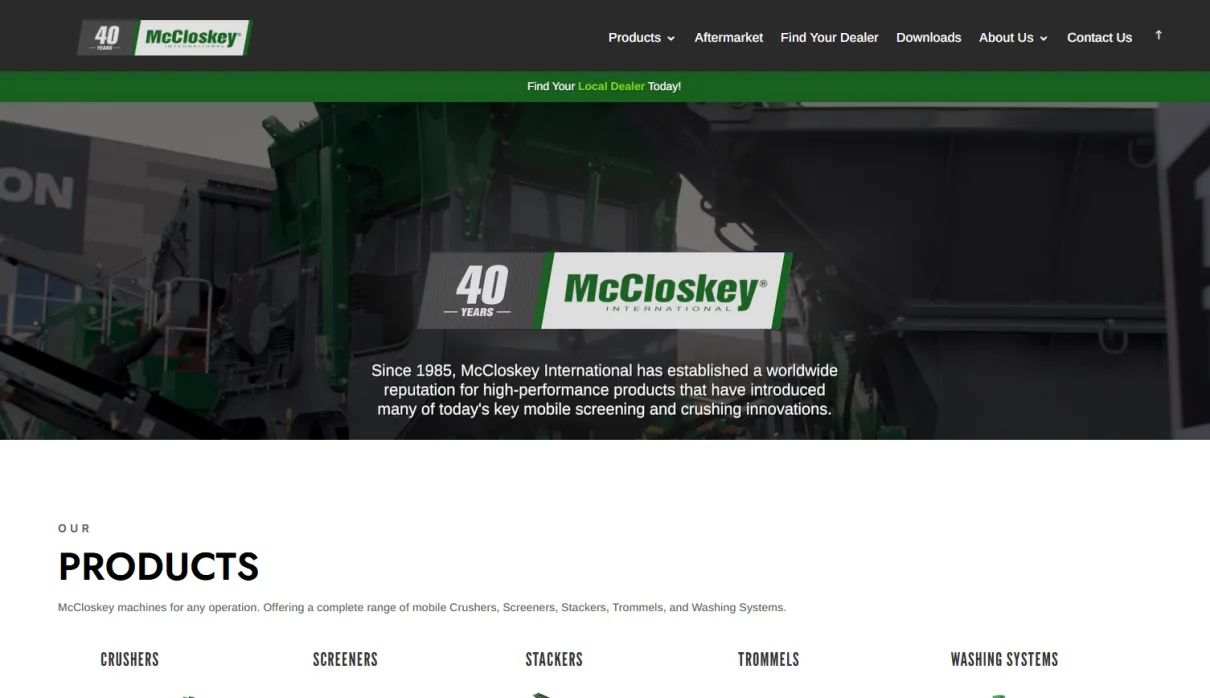 McCloskey International (Канада)
