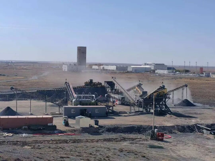 Дробильно-сортировочная линия Leimeng на свинцово-цинковом руднике в Казахстане