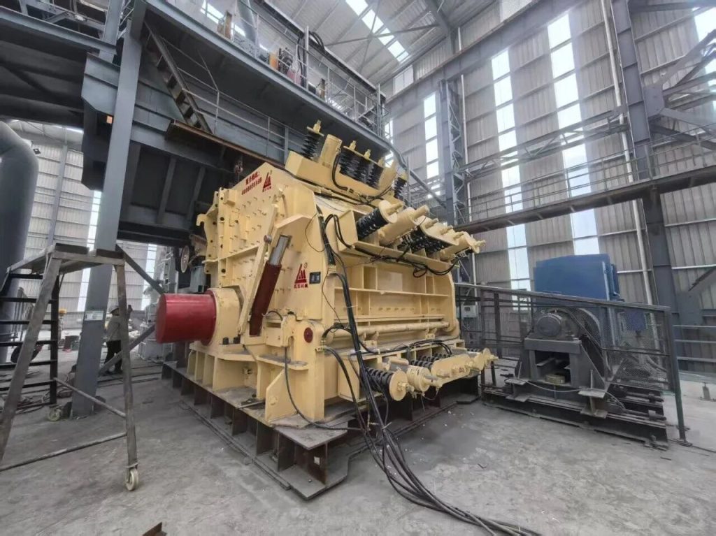  Роторная дробилка Leimeng PFG2030HF на линии дробления известняка для модернизации производства щебня